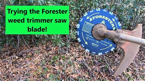 Forester weed eater blade. Things To Know About Forester weed eater blade. 